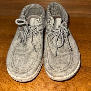 Hey Dude Gray Moccasins